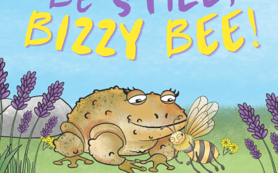 Publishing Announcement and Cover Reveal for “Be Still, Bizzy Bee” by Anita Medeiros